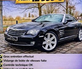 CHRYSLER CROSSFIRE / 3,2 V6 218 CV / GROS ENTRETIEN, MOTEUR , BOITE À VITESSE, FAIT AVEC FACTURE