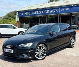AUDI A4 AVANT 40 TDI 2019 AUDI A4 AVANT 2.0 40 TDI BLACK EDITION