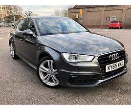 2015 AUDI A3 1.4 TFSI S LINE (150PS) (COD) SPORTBACK 5D 1395CC