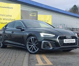 AUDI A5 SPORTBACK 35 TDI 2022 AUDI A5 2.0 35 TDI S LINE SPORTBACK 5D