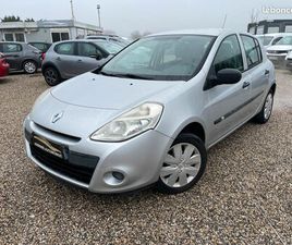 RENAULT CLIO III PHASE II 1.5 DCI 70CV ECO2 AUTHENTIQUE 1ERE MAIN GRIS MÉTAL