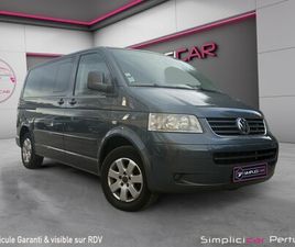 VOLKSWAGEN MULTIVAN VOLKSWAGEN MULTIVAN 2.5 TDI 130 SIÈGES CHAUFFANTS CARPLAY CLIM 3 ZONES GARANTIE 12 MOIS