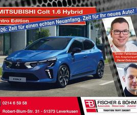 MITSUBISHI COLT 1.6 HYBRID INTRO EDITION