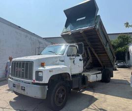 GMC KODIAK 1995 GMC TOPKICK DUMP TRUCK 16 FOOT MASON AUTOMATIC NON CDL
