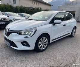 183 EUROS TTC PAR MOIS : CLIO 5 SOCIÉTÉ MÉDIA NAV 2021 ESSENCE 2 PLACES 1 ÉRE MAIN HISTORIQUE COMPLET RENAULT 7491
