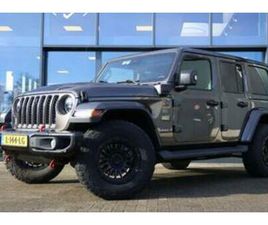 JEEP WRANGLER CONVERTIBLE JEEP WRANGLER 4XE 380 80TH ANNIVERSARY / KMC WHEELS / STALEN — JEEP — MARKTPLAATS