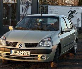 RENAULT SYMBOL RENAULT THALIA 2004 | 1.4 BENZYNA + LPG | KLIMATYZACJA | 229 TYS. KM OPOLE • OLX.PL