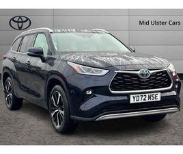 TOYOTA HIGHLANDER 2022 TOYOTA HIGHLANDER 2.5 VVT-I HYBRID EXCEL PREMIUM 5DR CVT