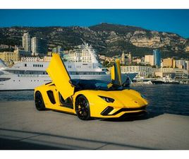 LAMBORGHINI AVENTADOR ROADSTER S 2019 LAMBORGHINI AVENTADOR - S ROADSTER - GIALLO ORION