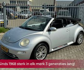 VOLKSWAGEN BEETLE NEW CABRIOLET 1.6 TURIJN COMFORT! LEER L ELEK CABRIOKAP L AIRCO L ELEK PAKKET L LMV L AFNEEM TREKHAAK L TOPSTAAT