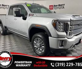 USED 2021 GMC SIERRA 3500HD DENALI QUICKSILVER METALLIC