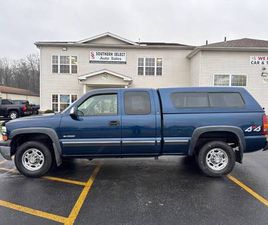 **2002 CHEVROLET SILVERADO 2500HD 6.0L V8 EXTENDED CAB 4X4 MUST SEE!**