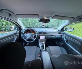 TOYOTA AVENSIS LA MACCHINA È DA VEDERE