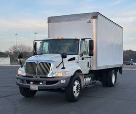 2012 INTERNATIONAL 4300 DURASTAR BOX TRUCK 32K MILES CLEAN TITLE CARB