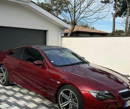 BMW M6 E63 COUPÉ V10 507 CHEVAUX ROUGE INDIANAPOLIS 86000 KMS