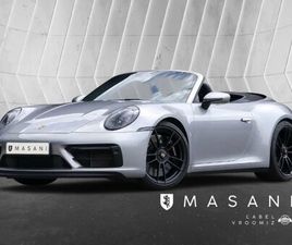 PORSCHE 911 CARRERA 4 GTS CABRIOLET 992.1 480CH GES 18 MATRIX S CONFORT
