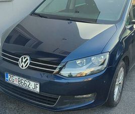 VW SHARAN 2,0 TDI BMT, REG. GOD. DANA, 2013 GOD.