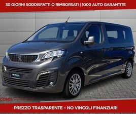 PEUGEOT TRAVELLER PEUGEOT E-TRAVELLER MOTORE ELETTRICO 136 CV 50KWH STD BUSINESS VIP DEL 2021 USATA A ROMA