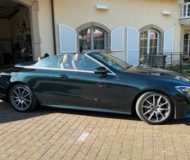 SMARAGD GRÜNER MERCEDES BENZ E200 CABRIO ALLRAD AUTOMATIK