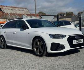2021 AUDI A4 2.0 A4 BLACK EDITION 35 TFSI MHEV SEMI-AUTO 5DR PETROL