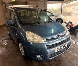 CITROEN BERLINGO 2012 CITROEN BERLINGO 1.6TD VTR (90PS) AUTO SEQ