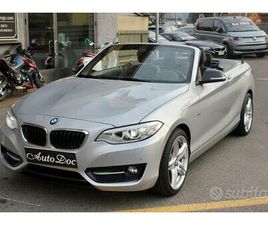 BMW 218 I CABRIO SPORT 1.5 136 CV 6M