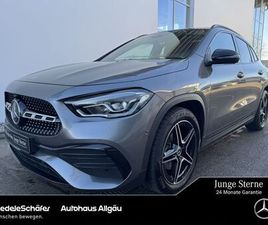 MERCEDES-BENZ GLA 220 D AMG NIGHT DIST PANO LED KAM LEDERROT