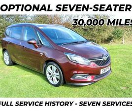 2018 VAUXHALL ZAFIRA 1.4T SRI NAV 5DR MPV PETROL MANUAL