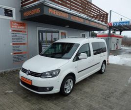 VOLKSWAGEN CADDY, MAXI 1.6 TDI 7 MÍST, ZÁVĚS,