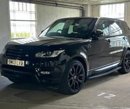 RANGE ROVER HSR SPORT ESTATE DIESEL BLACK