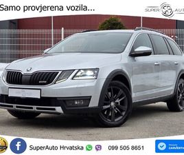 ŠKODA OCTAVIA COMBI SCOUT 2.0 TDI 4X4 DSG 184 KS, ACC+GR SJED+PDC+NAVI