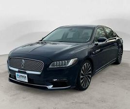 USED 2017 LINCOLN CONTINENTAL BLACK LABEL