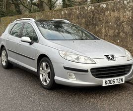 PEUGEOT 407 2006 2.0 HDI 136 SE 5DR TIP AUTO