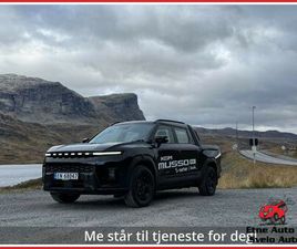 4X4, 5SETER, 1800KG, 7ÅR/150.000KM, 10ÅR BATTERIGARANTI