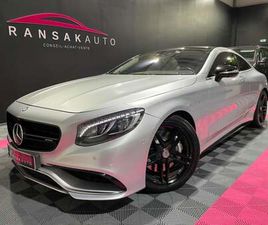 MERCEDES CLASSE S COUPE S63 MERCEDES CLASSE S COUPE 63 MERCEDES-AMG 4-MATIC A/ ENTRETIEN COMPLET MERCEDES