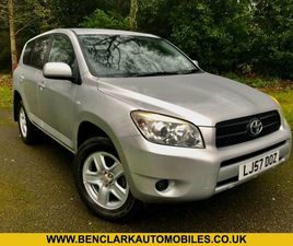 2008 (57) 2.4VVTI CV SUV 5DR PETROL 4WD 1 ELDERLY RETIRED FROM DRIVING NOW OWNERP
