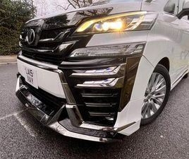 TOYOTA VELLFIRE 3.5 V6 ENGINE ZG EDITION