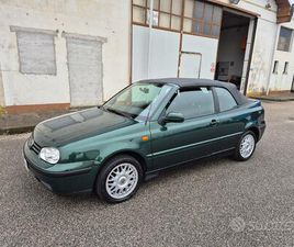 VOLKSWAGEN GOLF CABRIO VOLKSWAGEN GOLF CABRIOLET GOLF CABRIOLET 1.6 CAT H