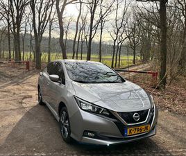 NISSAN LEAF - E+ TEKNA 62 KWH LEDER INT. / PARKEERSEN. EN CAMERA'S/ BOSE SOUND/ FULL OPTIONS