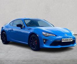 2019 TOYOTA GT 86 2.0 BOXER D-4S CLUB SERIES BLUE EDITION COUPE 2DR