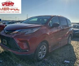 TOYOTA SIENNA XSE 2022 2.5 HYBRYDA 245KM
