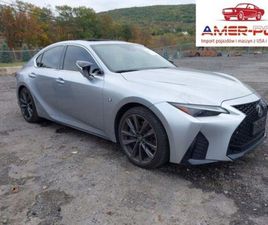 LEXUS IS IS 350 LEXUS IS 350 F SPORT 2022 3.5L 3.5 BENZYNA 311KM