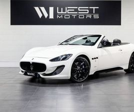 MASERATI GRANCABRIO SPORT 4.7 V8 460 BVA – IMMAT FRANCE HISTORIQUE LIMPIDE SIÈGES RÉGULATEUR DE VITESSE