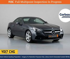 MERCEDES SLC SLC 250 2017 2.1 SLC250D SPORT CONVERTIBLE 2DR DIESEL GTRONIC EURO 6 (START/STOP) (204 PS)