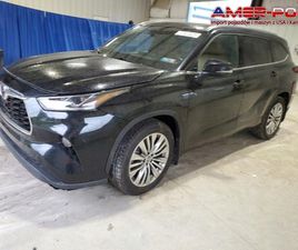 TOYOTA HIGHLANDER TOYOTA HIGHLANDER 2022 TOYOTA HIGHLANDER PLATINIUM 3.5 HYBRYDA 295KM
