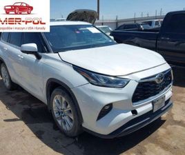TOYOTA HIGHLANDER LIMITED 2023 2.4L 2.4 BENZYNA 265KM