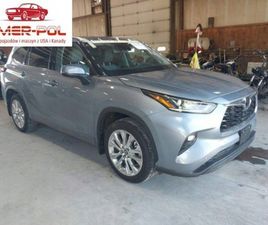 TOYOTA HIGHLANDER LIMITED 2024 2.4L 2.4 BENZYNA 265KM