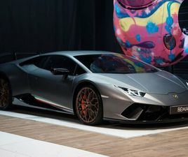 LAMBORGHINI HURACAN 5.2 V10 LP 640-4 PERFORMANTE | MALUS PAYÉ BAQUETS CARBONE LIFT SENSONUM À PARTIR DE 2149-MOIS