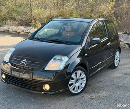 SUPERBE CITROËN C2 VTS 1.6 125 SPORT CHIC – 1ÈRE MAIN, CUIR, CHAUFFANT, CARNET...