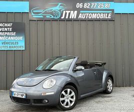 VOLKSWAGEN NEW BEETLE CABRIOLET VOLKSWAGEN NEW BEETLE UNITED CABRIOLET 1.9TDI 105CH